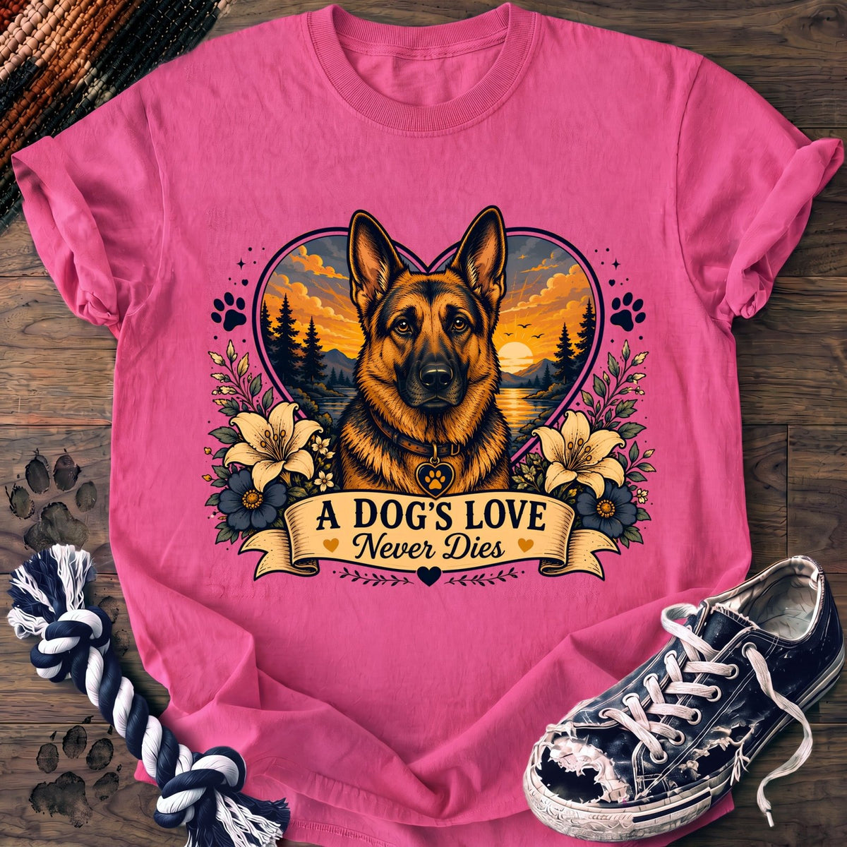 A Dogs Love Never Dies - German Shepherd - PAWSSION CLUB
