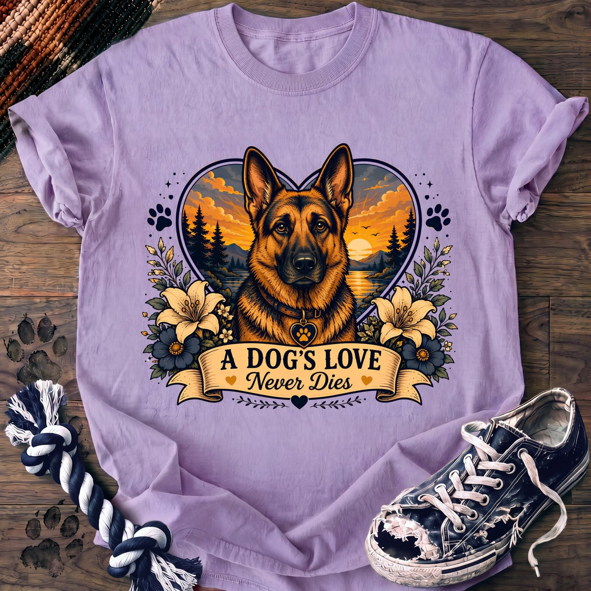 A Dogs Love Never Dies - German Shepherd - PAWSSION CLUB