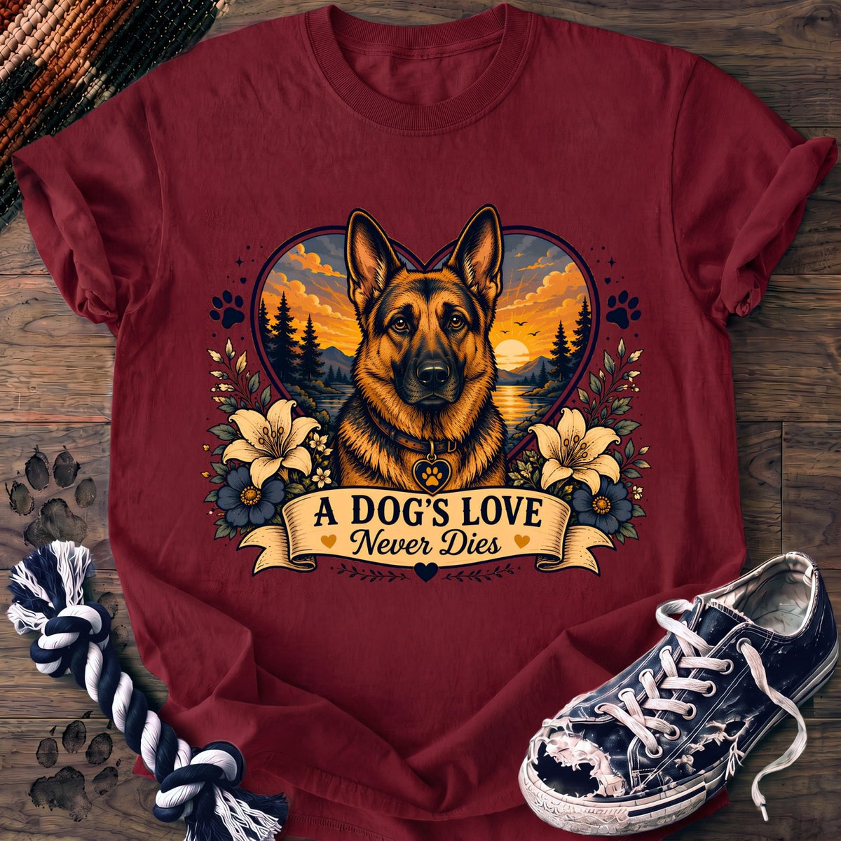 A Dogs Love Never Dies - German Shepherd - PAWSSION CLUB