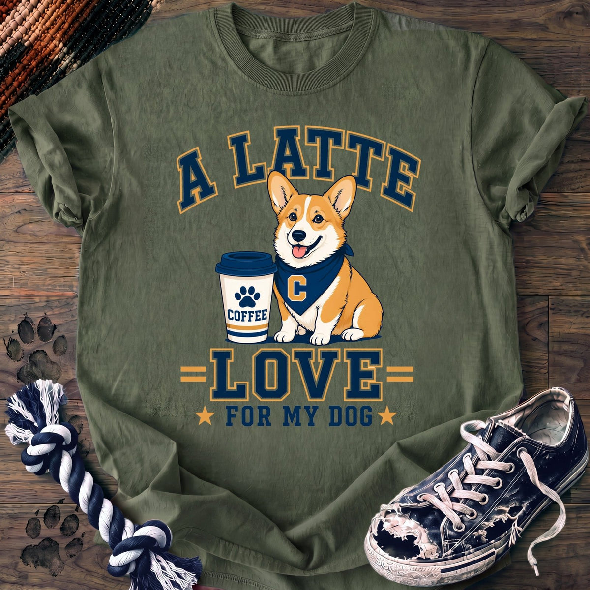 A Latte Love For My Dog - Corgi - PAWSSION CLUB
