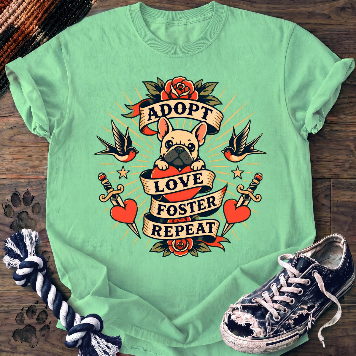 Adopt Love Foster Repeat - French Bulldog - PAWSSION CLUB