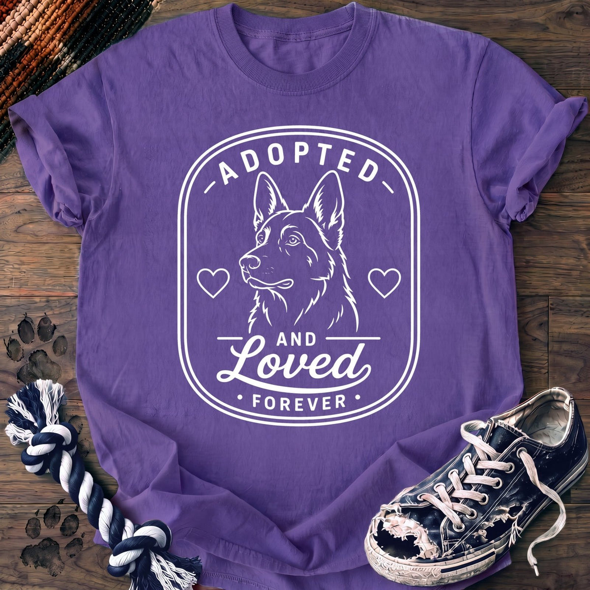 Adopted And Loved Forever - German Shepherd - PAWSSION CLUB