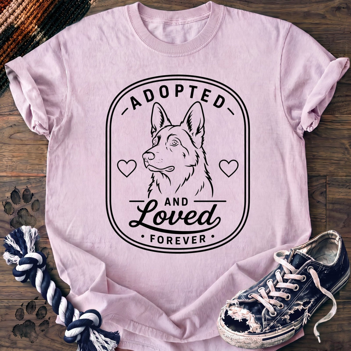 Adopted And Loved Forever - German Shepherd - PAWSSION CLUB