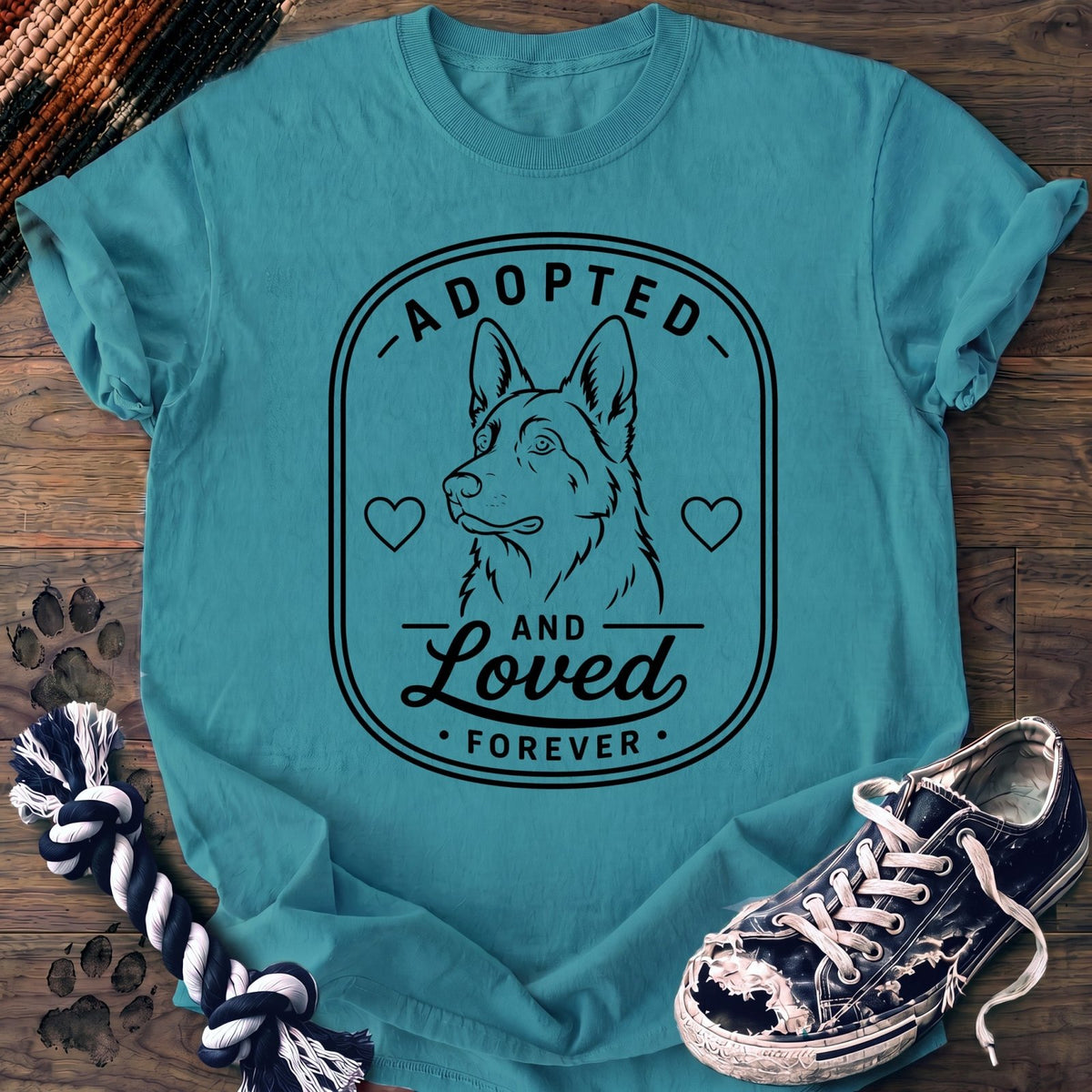 Adopted And Loved Forever - German Shepherd - PAWSSION CLUB
