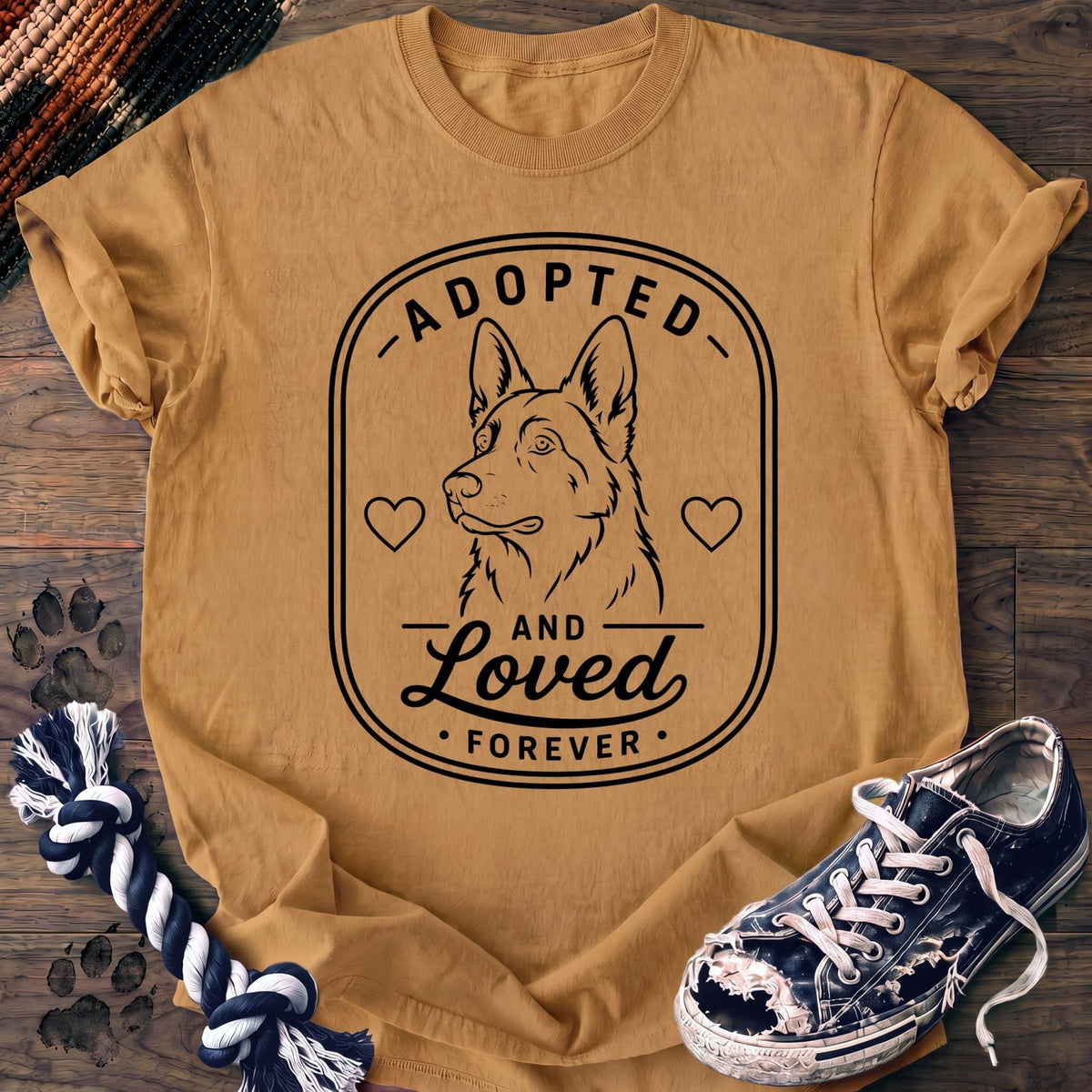 Adopted And Loved Forever - German Shepherd - PAWSSION CLUB