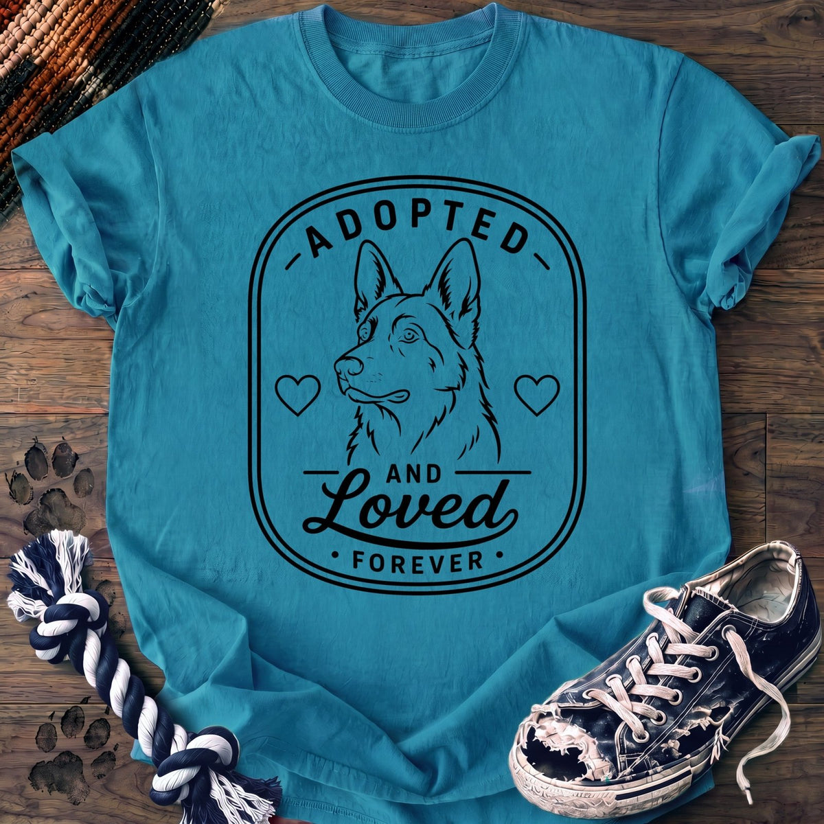 Adopted And Loved Forever - German Shepherd - PAWSSION CLUB