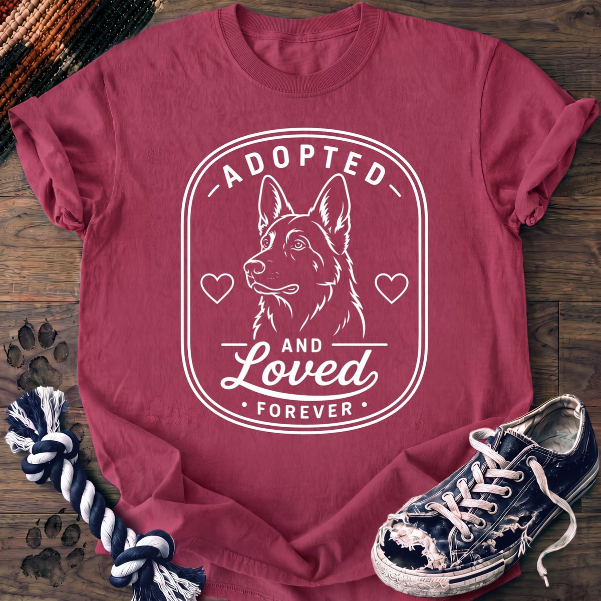 Adopted And Loved Forever - German Shepherd - PAWSSION CLUB