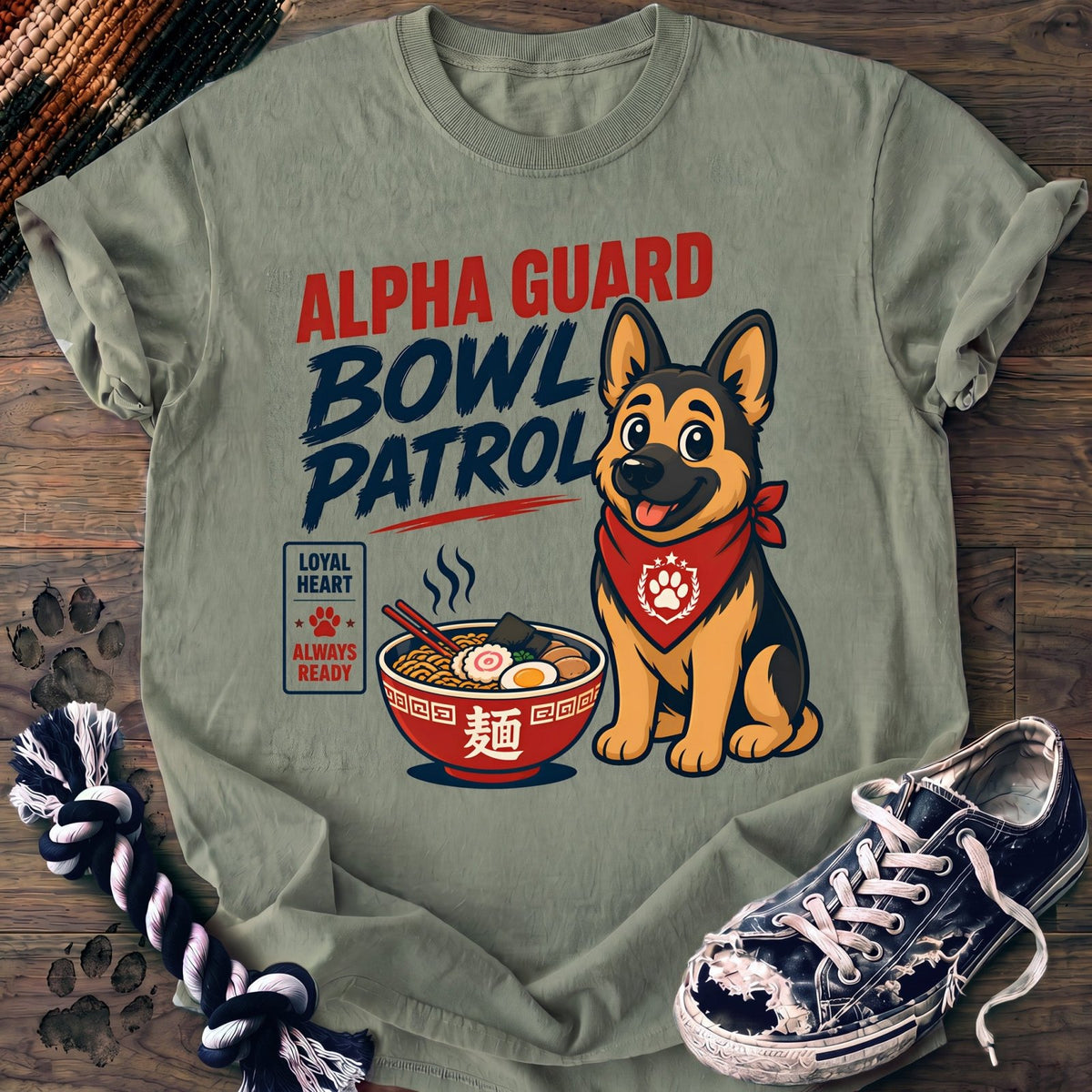 Alpha Guard Bowl Patrol - German Shepherd - PAWSSION CLUB