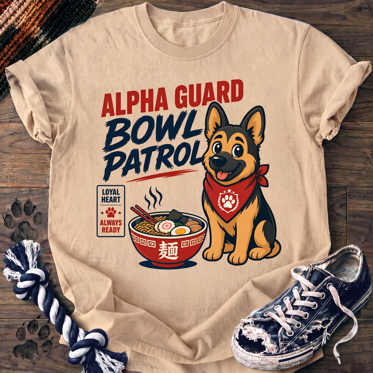 Alpha Guard Bowl Patrol - German Shepherd - PAWSSION CLUB