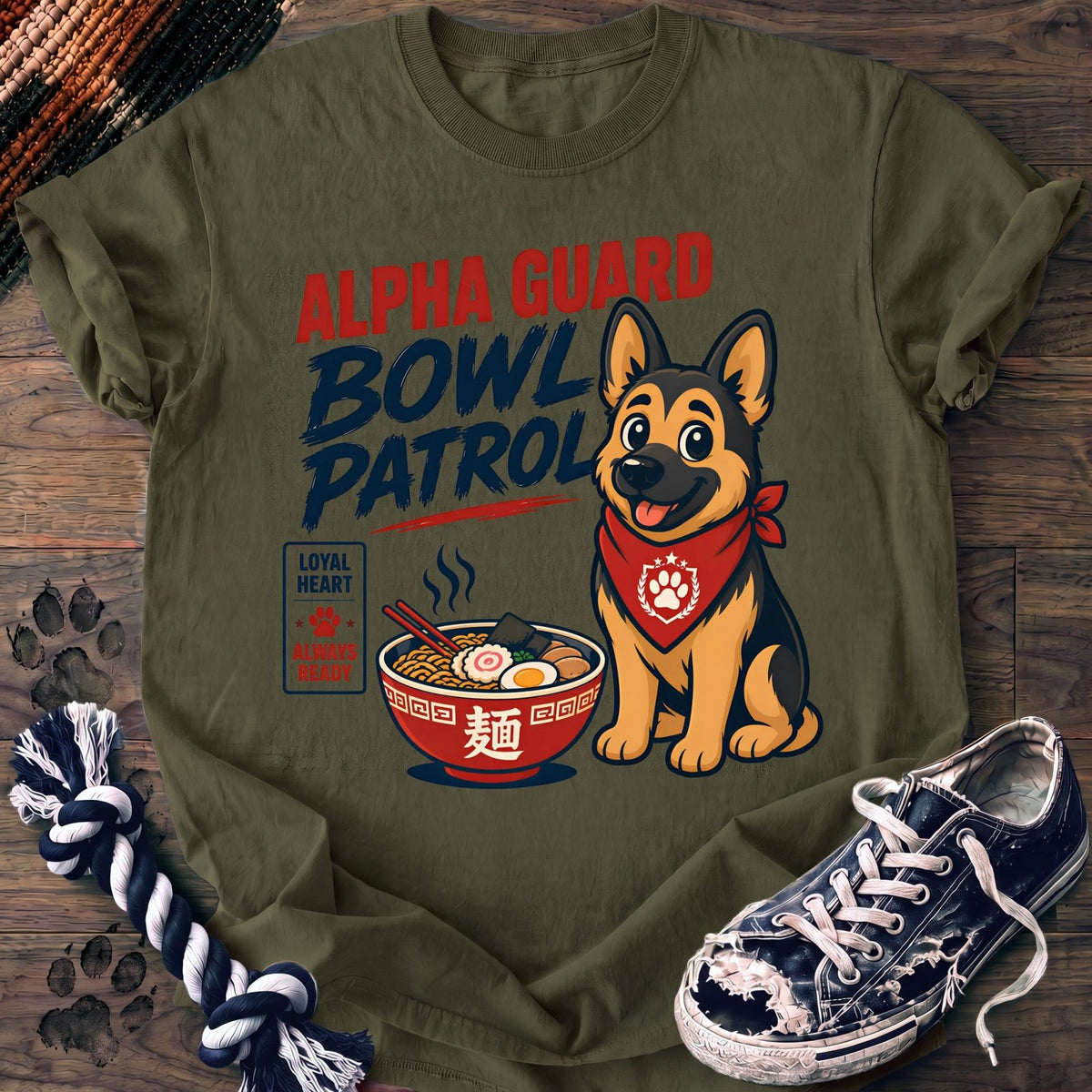 Alpha Guard Bowl Patrol - German Shepherd - PAWSSION CLUB