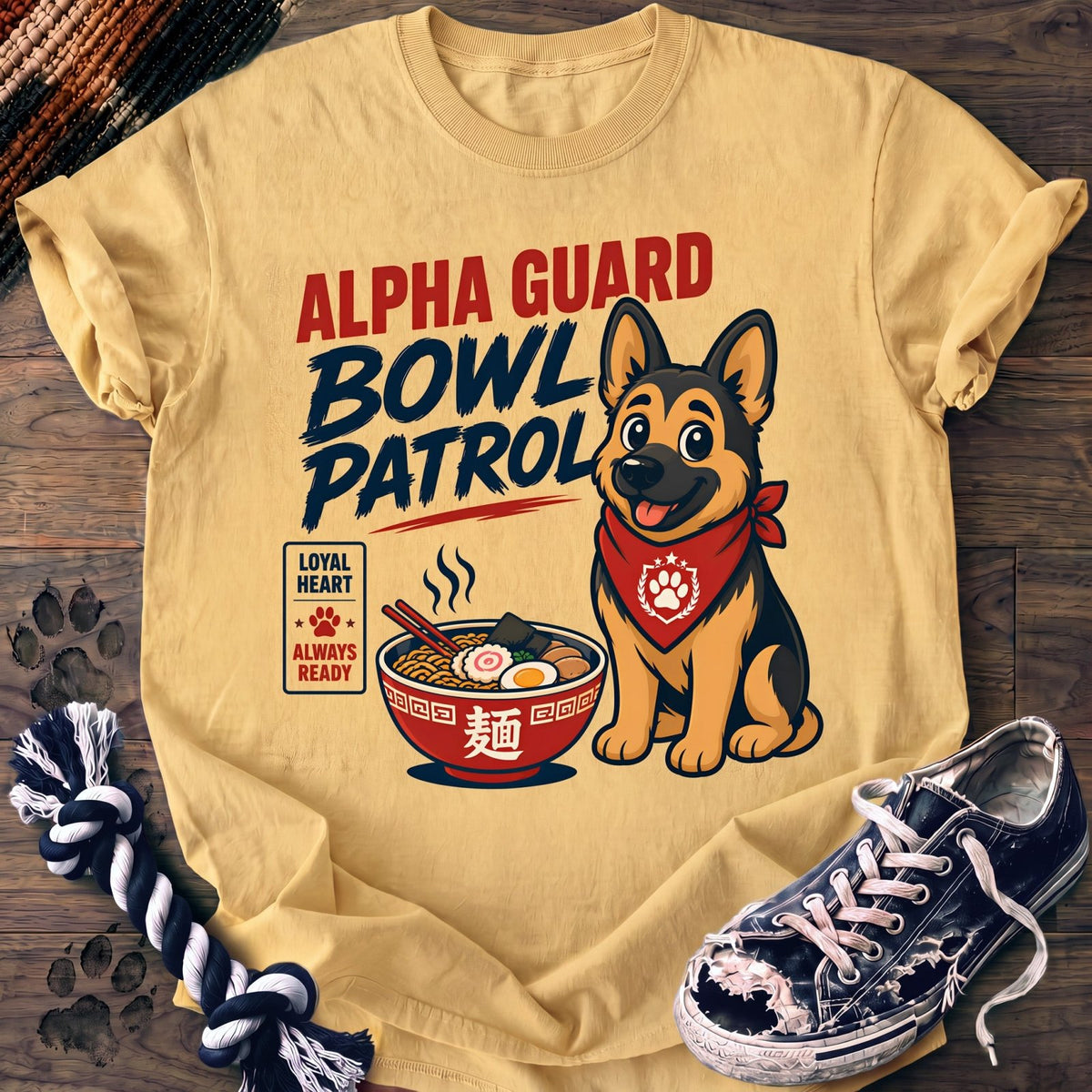 Alpha Guard Bowl Patrol - German Shepherd - PAWSSION CLUB