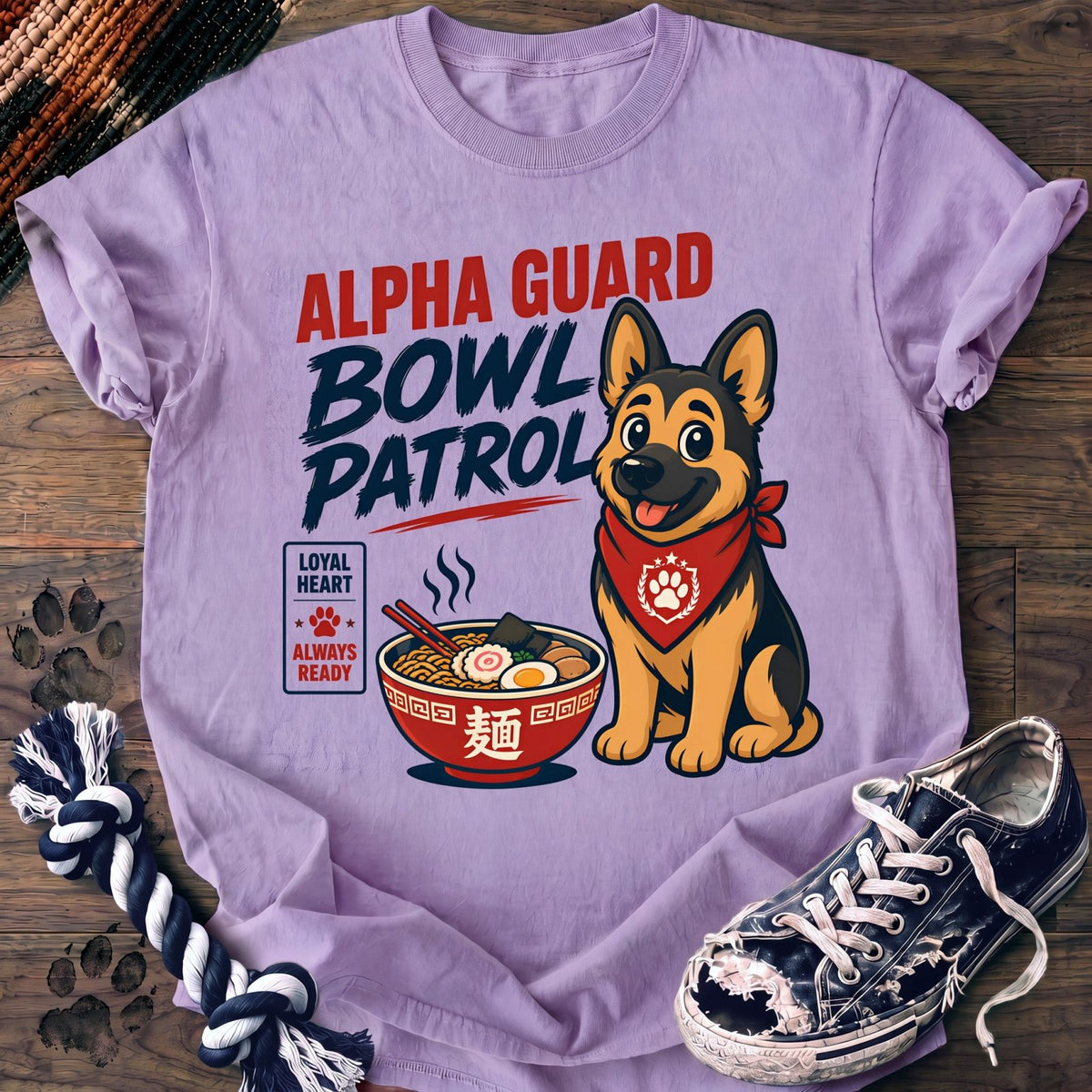 Alpha Guard Bowl Patrol - German Shepherd - PAWSSION CLUB