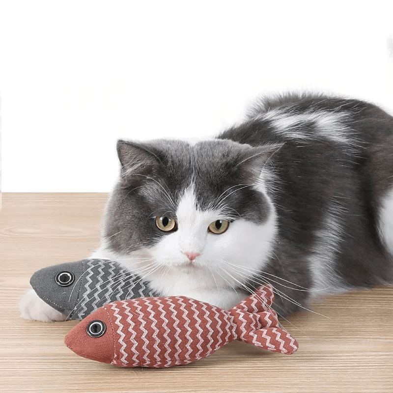 Soft Linen Cat Toys