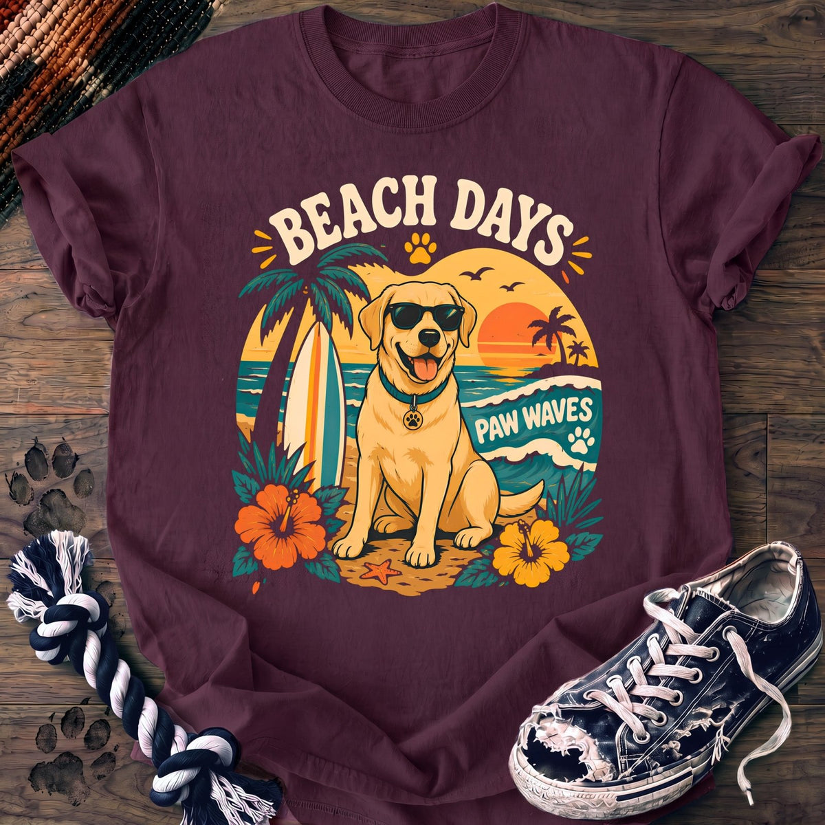 Beach Days Paw Waves - Labrador Retriever - PAWSSION CLUB