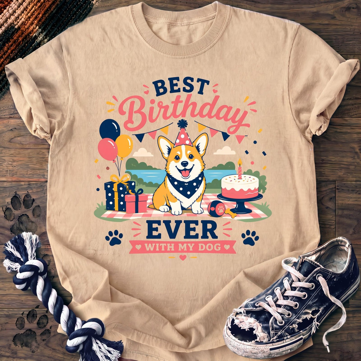 Best Birthday Ever With My Dog - Corgi - PAWSSION CLUB