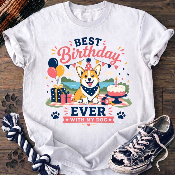 Best Birthday Ever With My Dog - Corgi - PAWSSION CLUB
