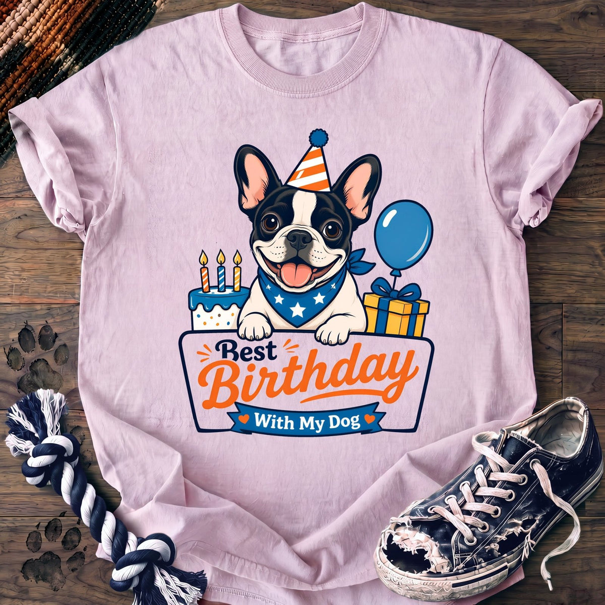 Best Birthday With My Dog - French Bulldog - PAWSSION CLUB