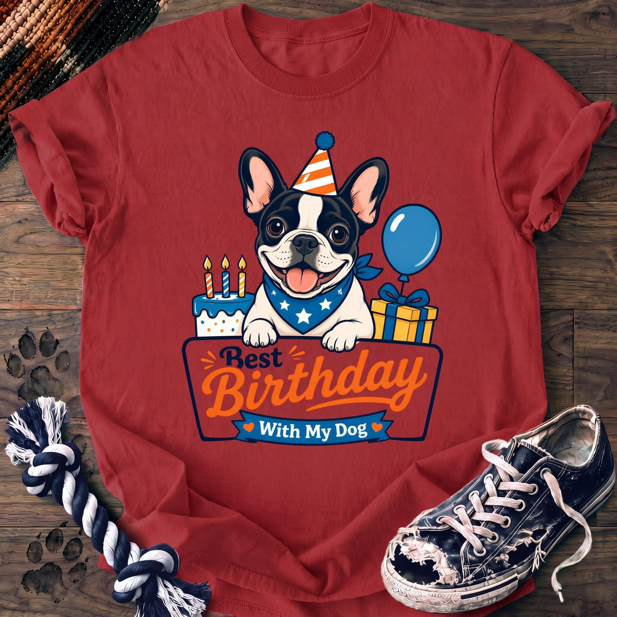 Best Birthday With My Dog - French Bulldog - PAWSSION CLUB