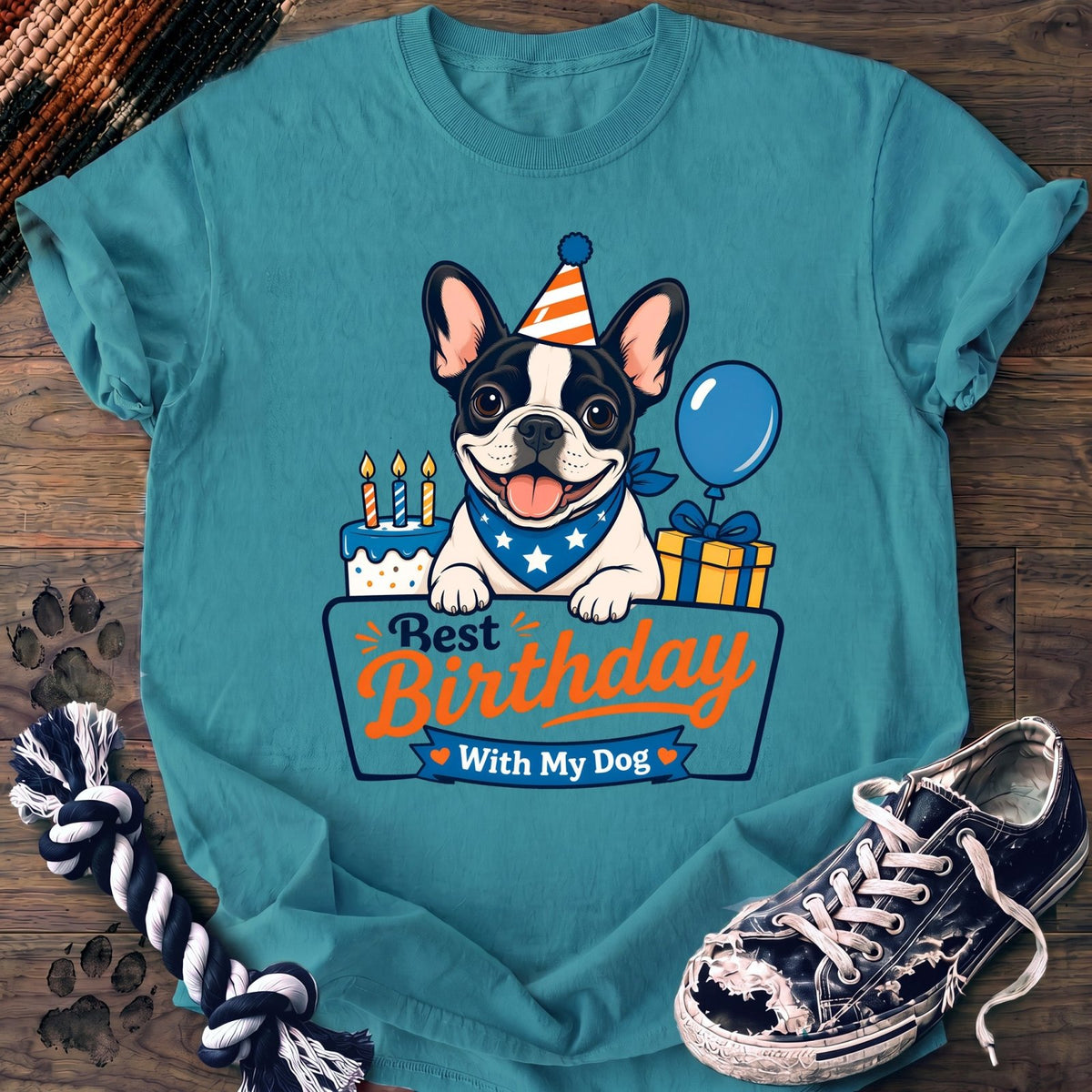 Best Birthday With My Dog - French Bulldog - PAWSSION CLUB