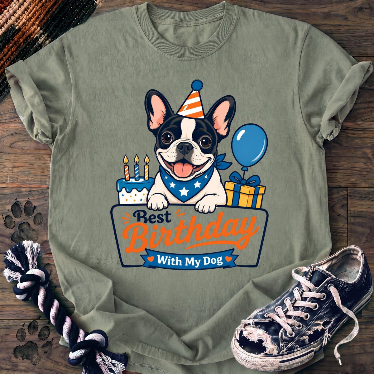 Best Birthday With My Dog - French Bulldog - PAWSSION CLUB
