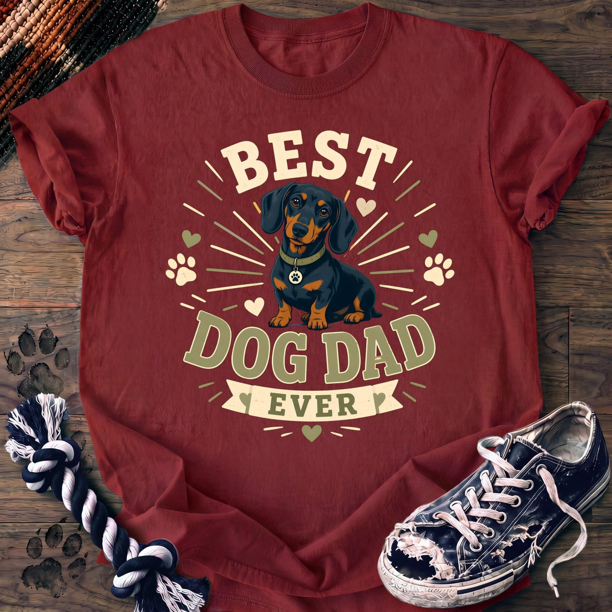 Best Dog Dad Ever - Dachshund - PAWSSION CLUB