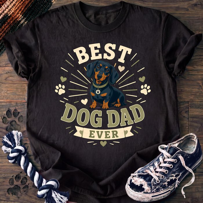 Best Dog Dad Ever - Dachshund - PAWSSION CLUB