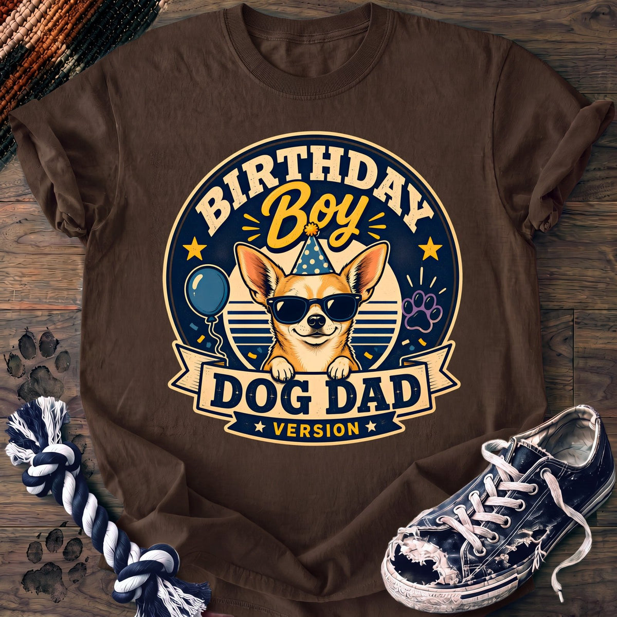 Birthday Boy Dog Dad Version - Chihuahua - PAWSSION CLUB