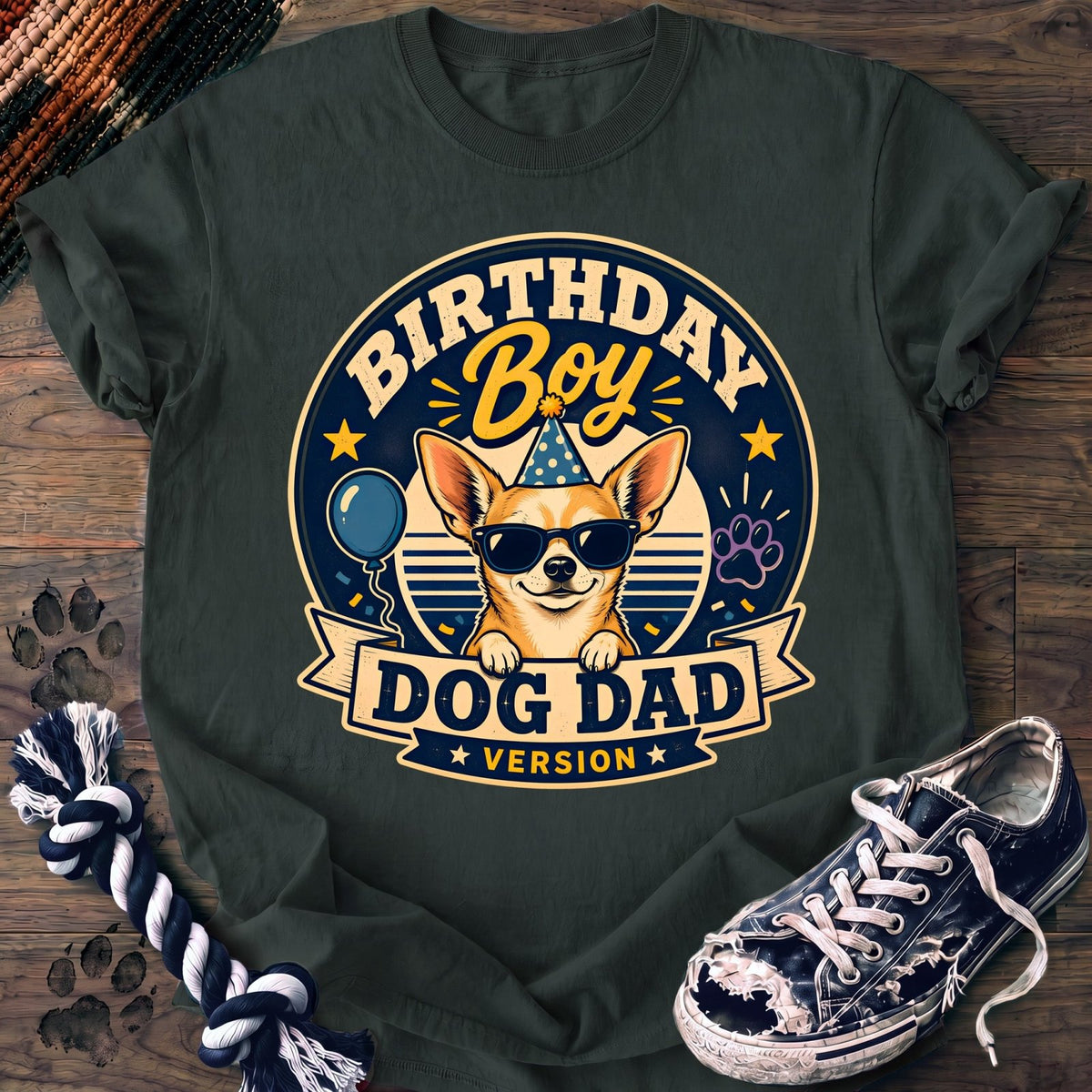 Birthday Boy Dog Dad Version - Chihuahua - PAWSSION CLUB
