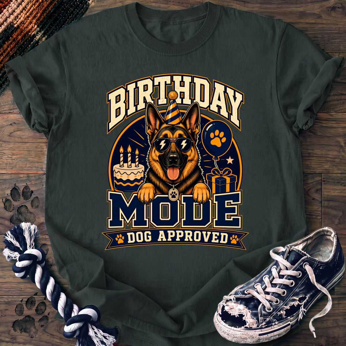 Birthday Mode Dog Aprovved - German Shepherd - PAWSSION CLUB