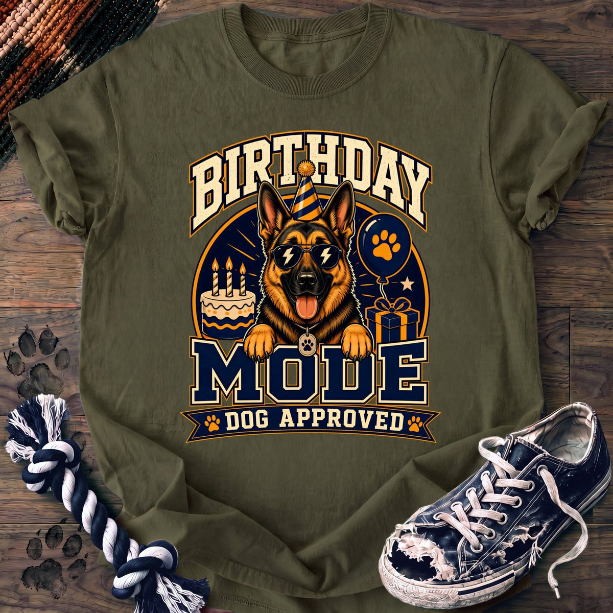 Birthday Mode Dog Aprovved - German Shepherd - PAWSSION CLUB