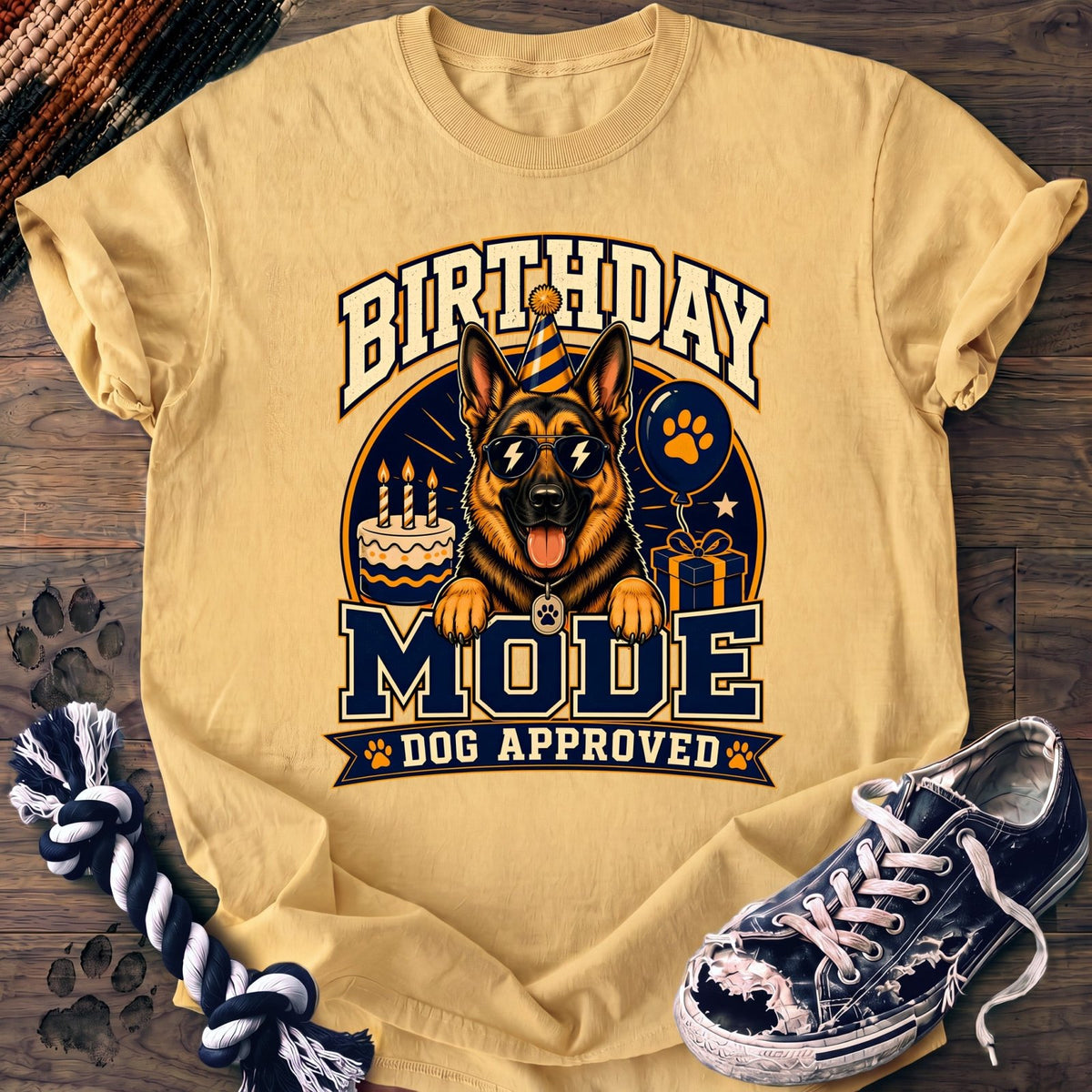 Birthday Mode Dog Aprovved - German Shepherd - PAWSSION CLUB