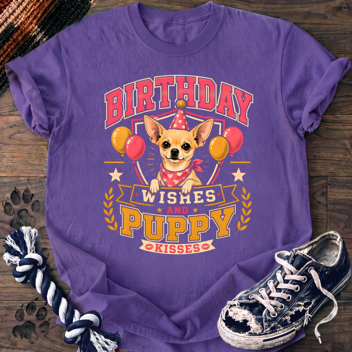 Birthday Wishes And Puppy Kisses - Chihuahua - PAWSSION CLUB