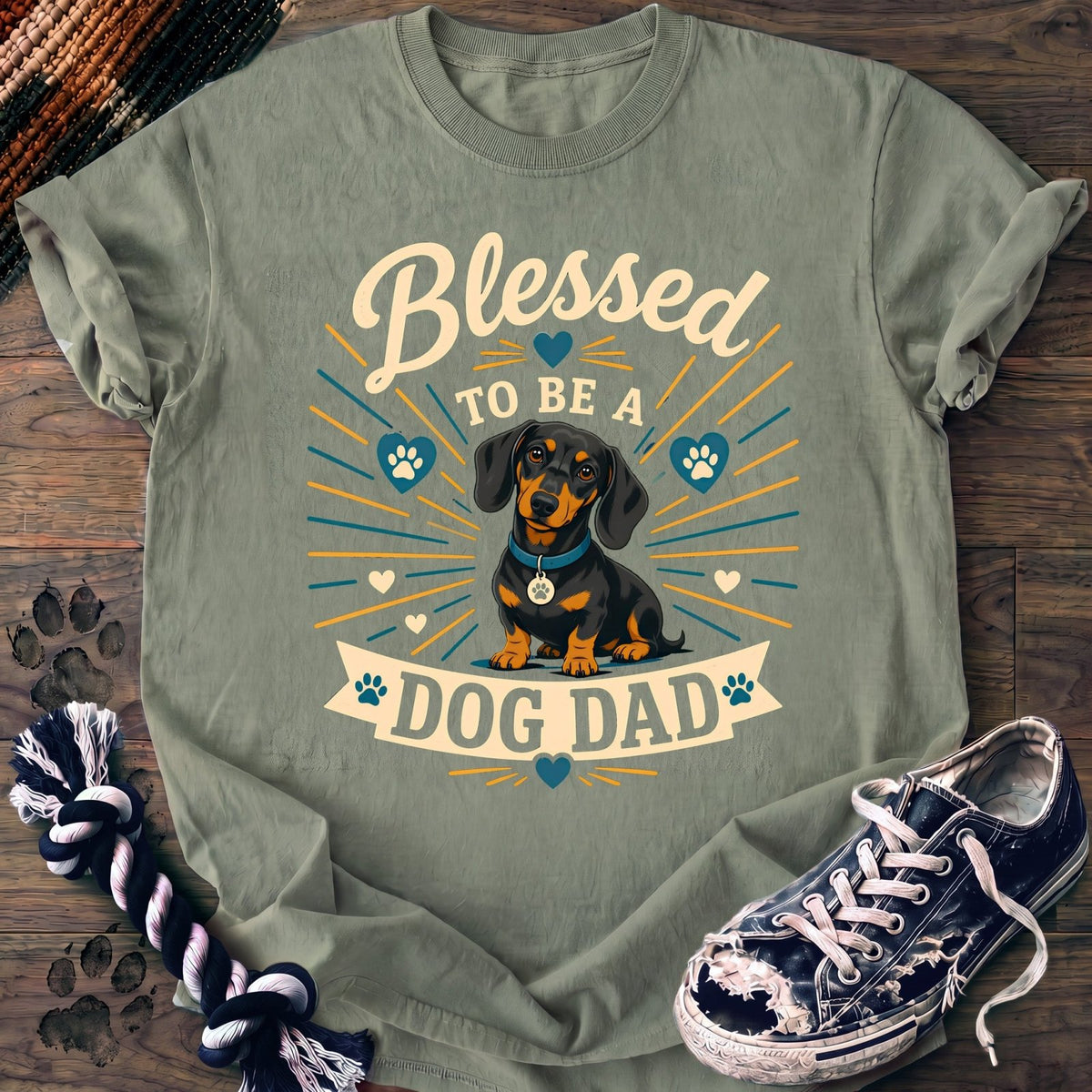 Blessed To Be A Dog Dad - Dachshund - PAWSSION CLUB