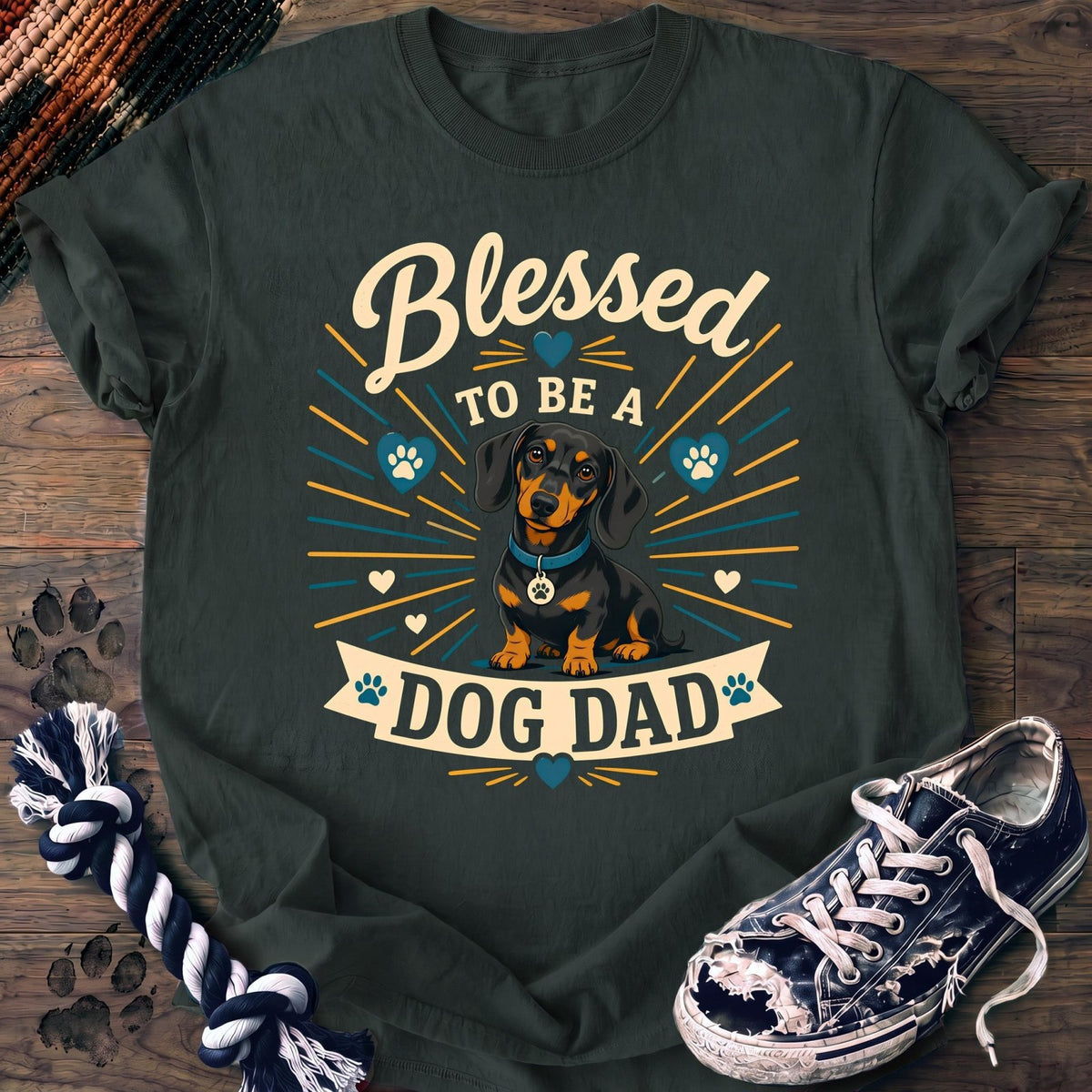 Blessed To Be A Dog Dad - Dachshund - PAWSSION CLUB