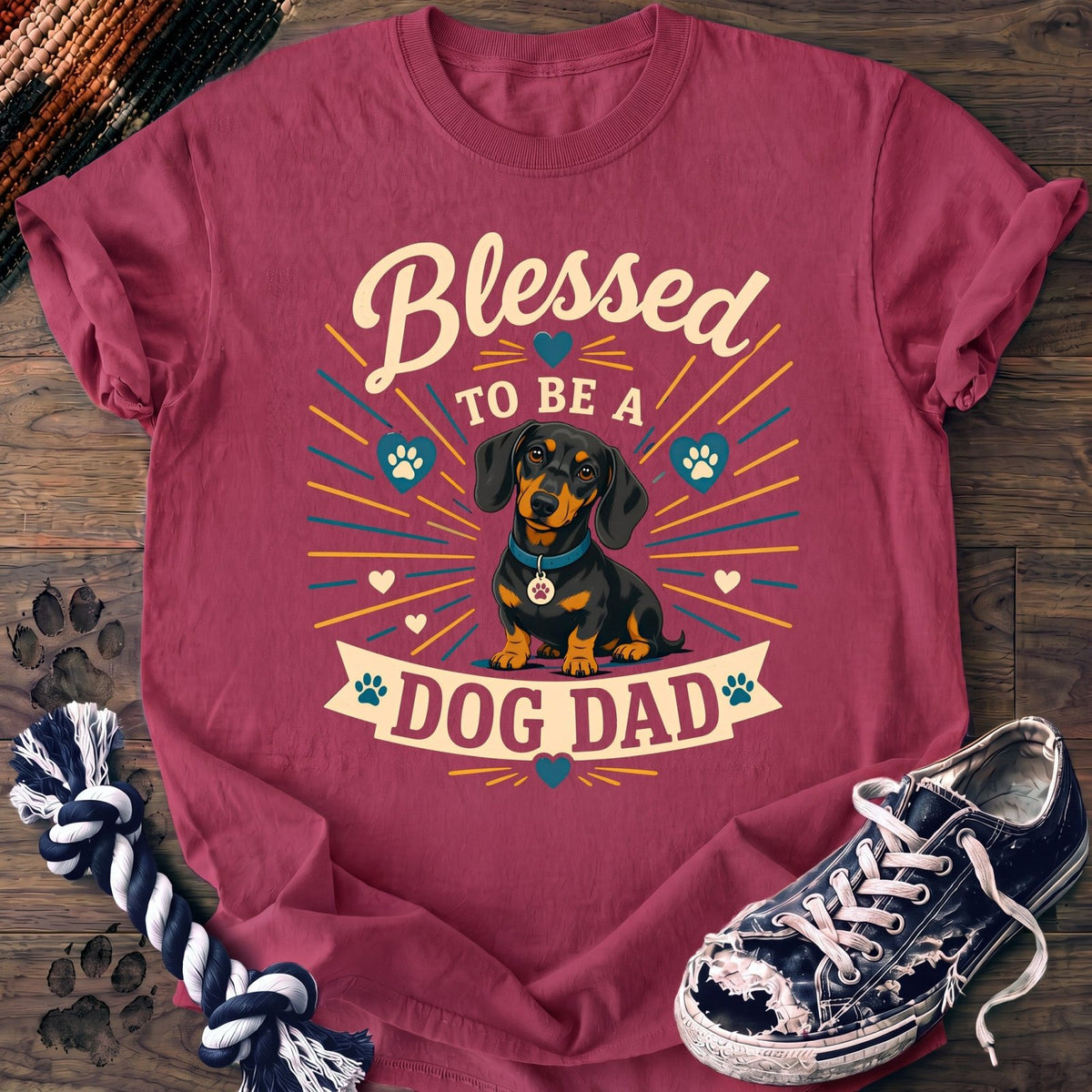 Blessed To Be A Dog Dad - Dachshund - PAWSSION CLUB