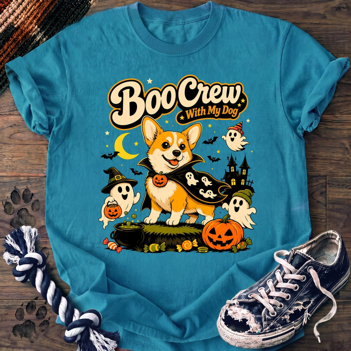 Boo Crew With My Dog - Corgi - PAWSSION CLUB