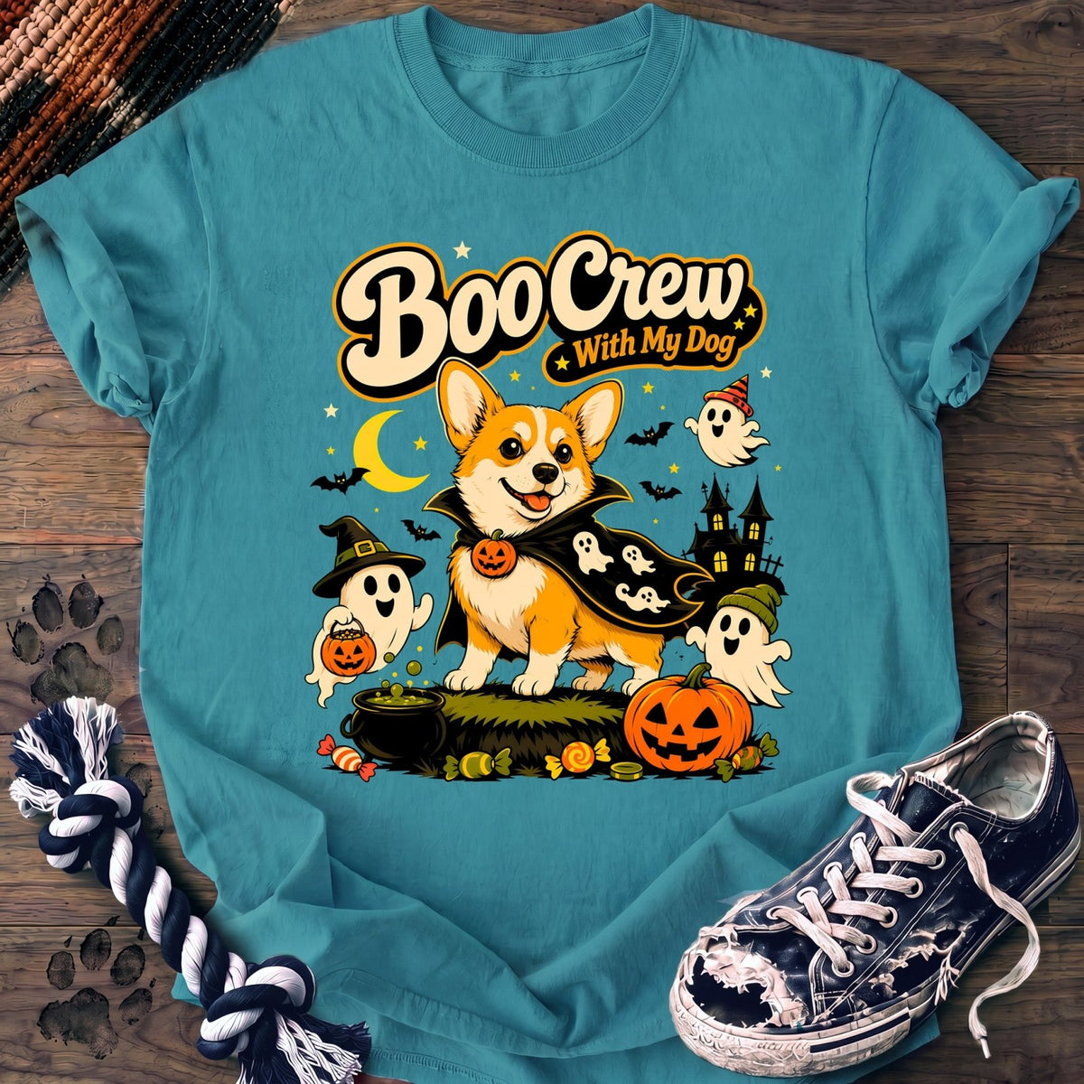 Boo Crew With My Dog - Corgi - PAWSSION CLUB