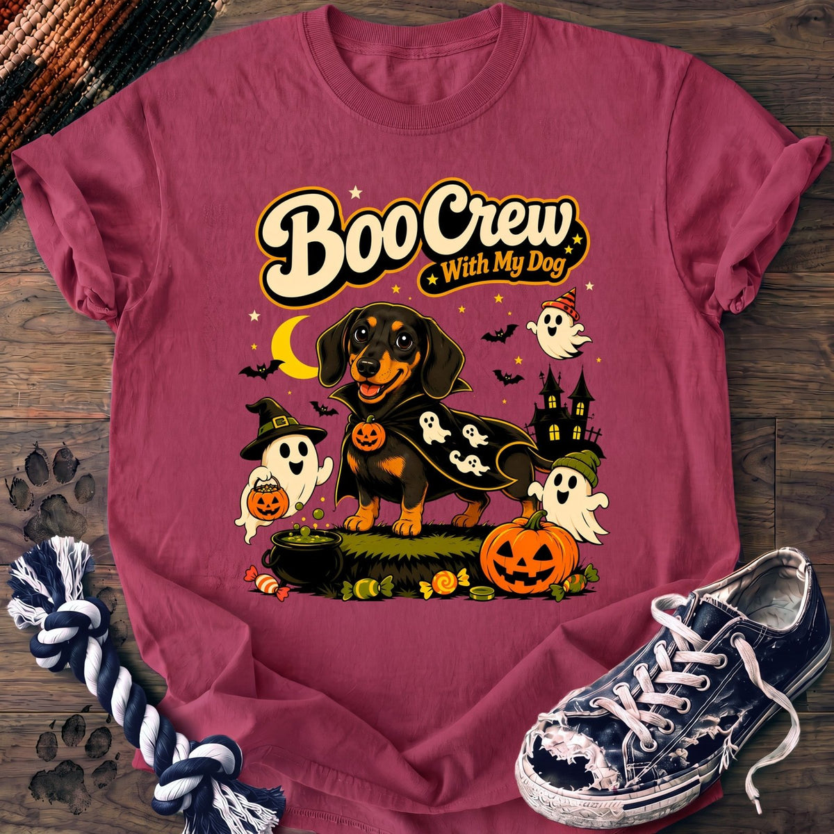 Boo Crew With My Dog - Dachshund - PAWSSION CLUB