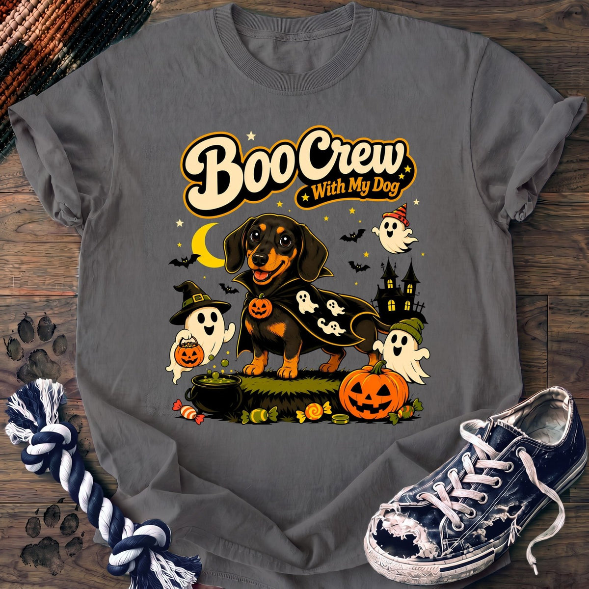 Boo Crew With My Dog - Dachshund - PAWSSION CLUB