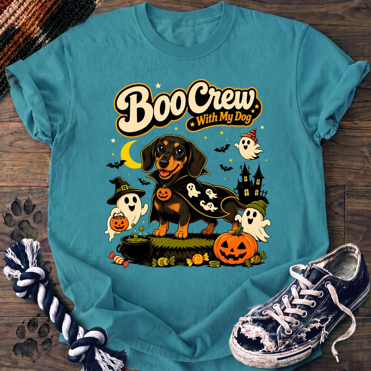 Boo Crew With My Dog - Dachshund - PAWSSION CLUB
