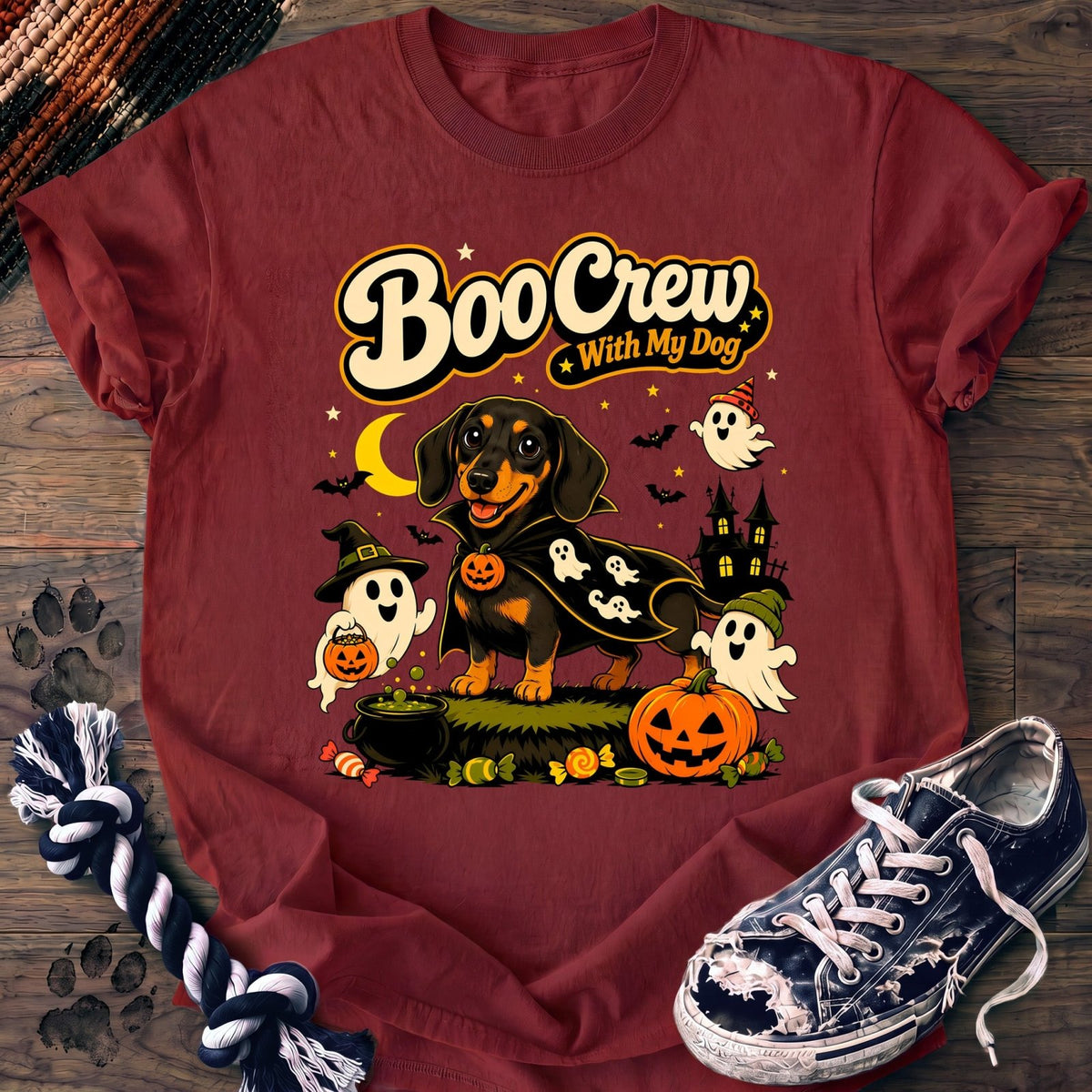 Boo Crew With My Dog - Dachshund - PAWSSION CLUB