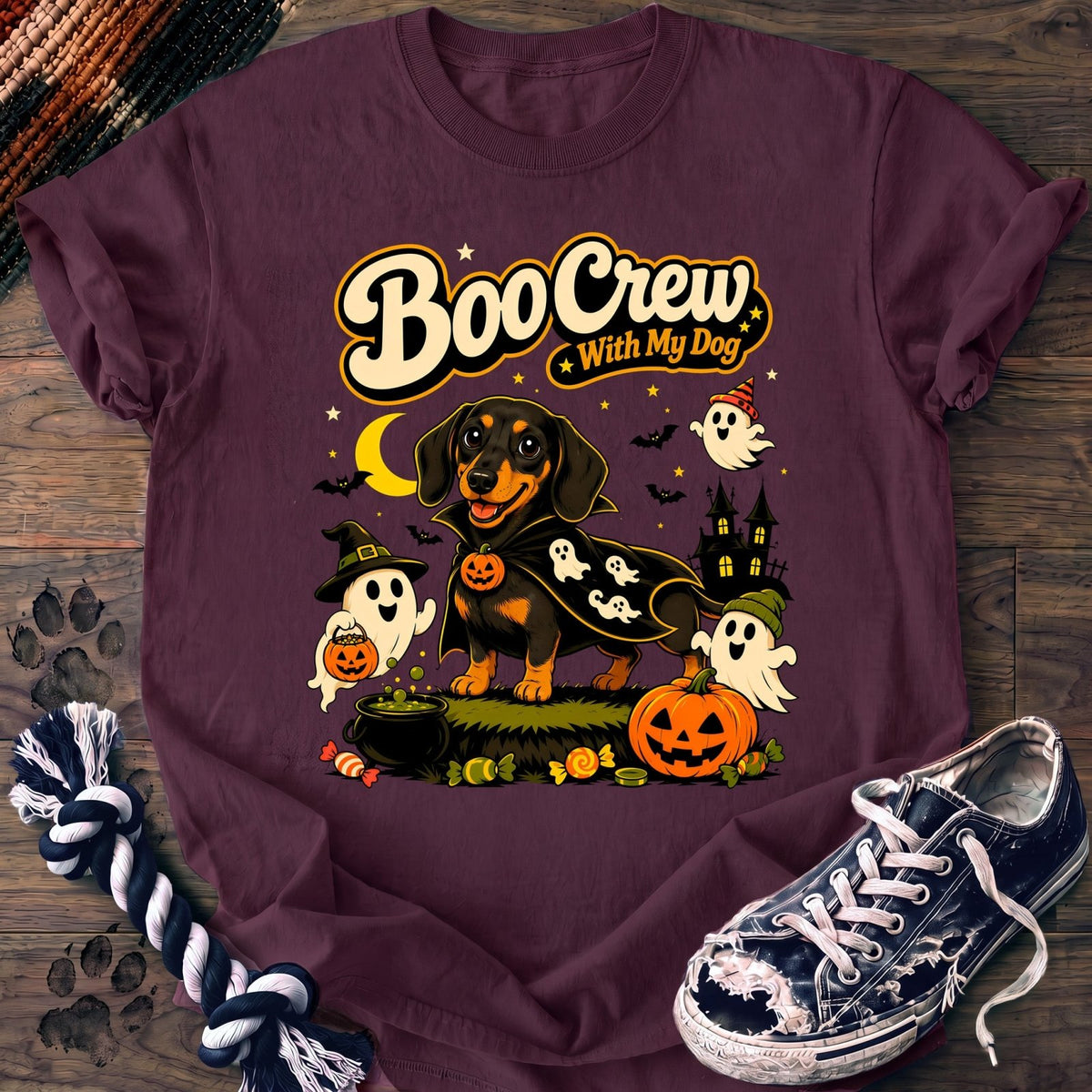Boo Crew With My Dog - Dachshund - PAWSSION CLUB