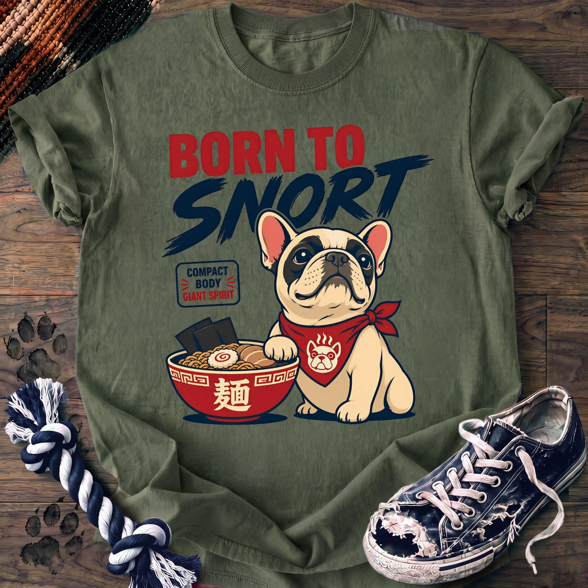 Born To Snort - French Bulldog - PAWSSION CLUB