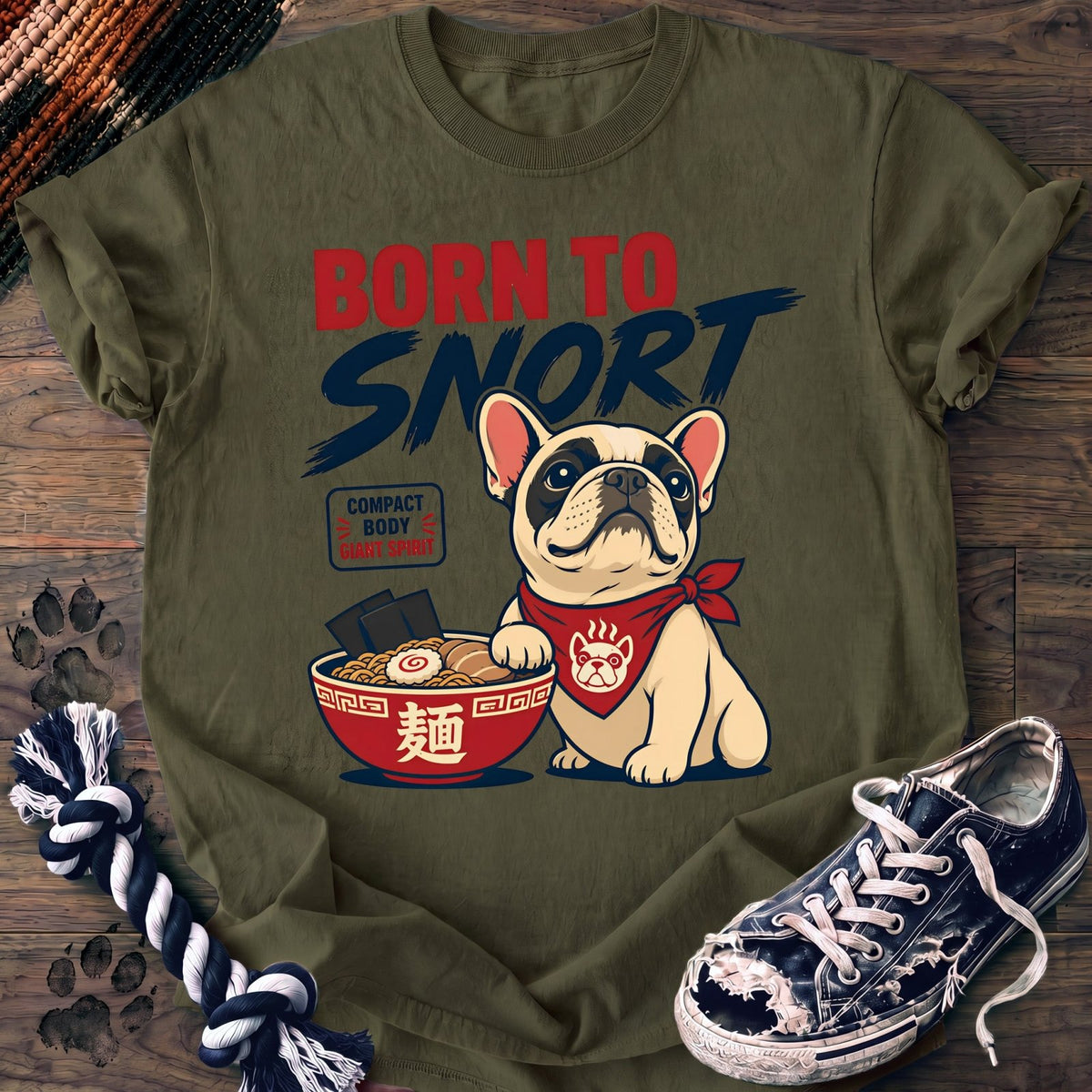 Born To Snort - French Bulldog - PAWSSION CLUB