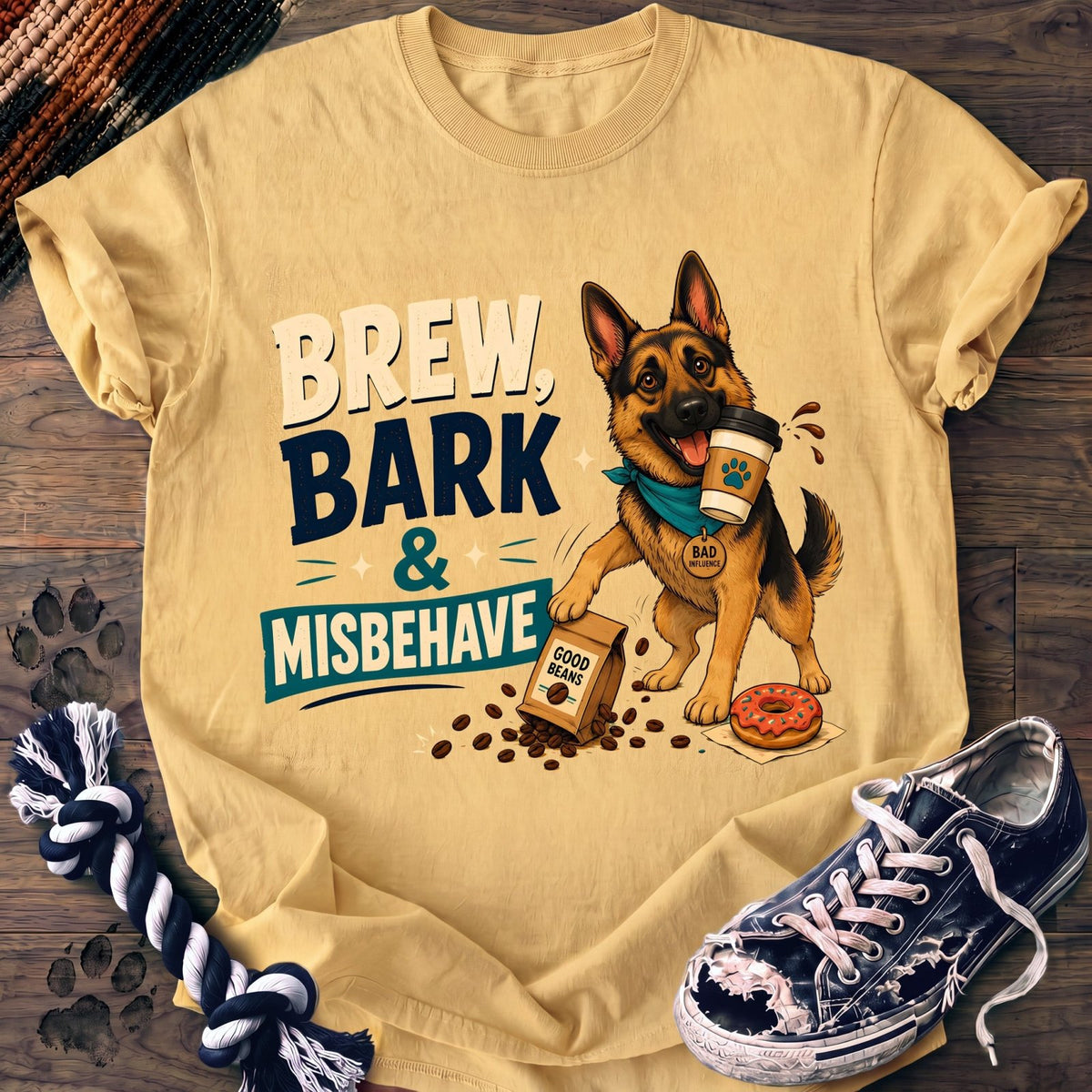 Brew Bark & Misbehave - German Shepherd - PAWSSION CLUB