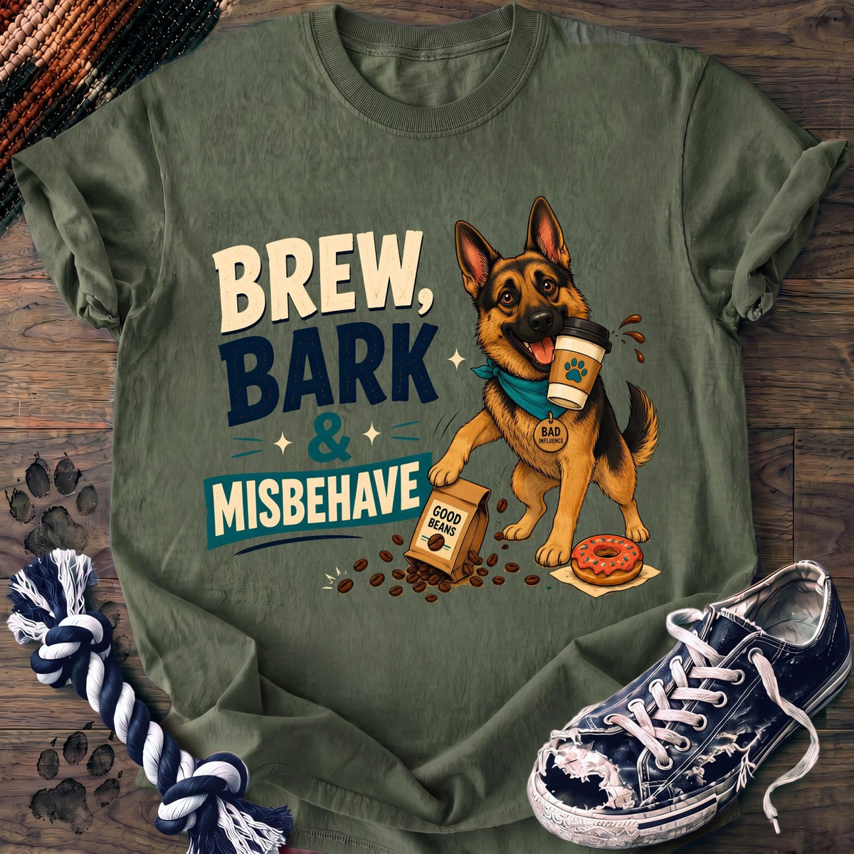 Brew Bark & Misbehave - German Shepherd - PAWSSION CLUB