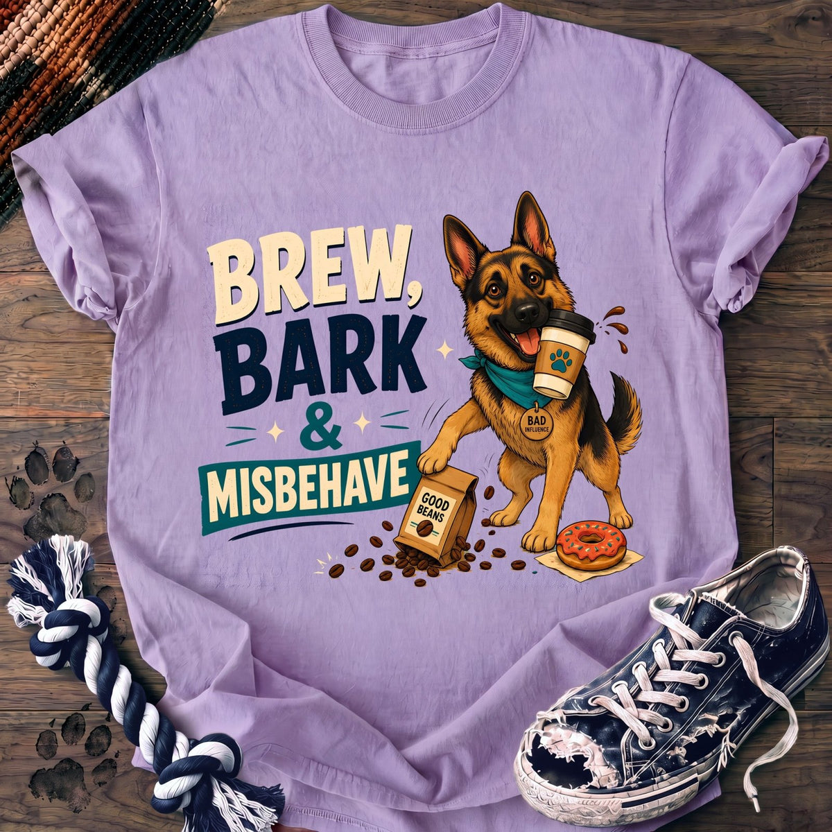 Brew Bark & Misbehave - German Shepherd - PAWSSION CLUB