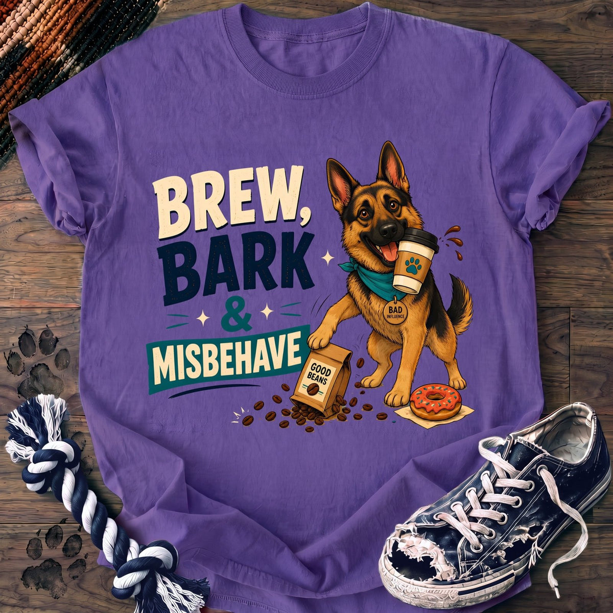 Brew Bark & Misbehave - German Shepherd - PAWSSION CLUB