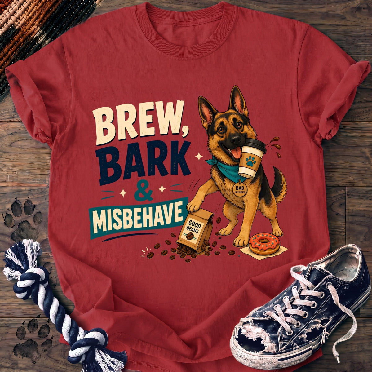 Brew Bark & Misbehave - German Shepherd - PAWSSION CLUB