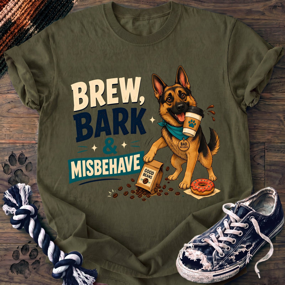 Brew Bark & Misbehave - German Shepherd - PAWSSION CLUB